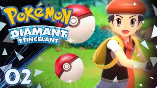 MON ÉQUIPE SE REMPLIT  💎02  POKÉMON DIAMANT ÉTINCELANT  Lets Play FR [upl. by Ferretti]