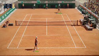 TopSpin 2K25  Gameplay PS5  Roland Garros [upl. by Lohner204]