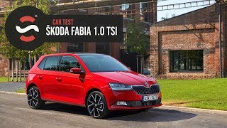 Škoda Fabia 10 TSI Facelift 2019  Startstopsk  PRVÁ JAZDA [upl. by Ylrak]