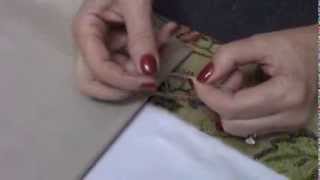 Interlined Interlocked French Pleated Drapery  Video preview from HomeDecGal [upl. by Nicola]