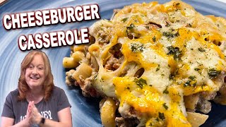 CHEESEBURGER CASSEROLE A Homemade Hamburger Helper Dinner Time Delight [upl. by Puduns]