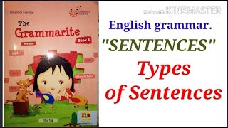 The Grammarite Book 34kinds of sentenceवाक्य के प्रकारAssertive or declarative sentenceInterogatv [upl. by Kimon]