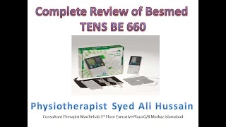 Besmed TENS BE 660 Review and Usage [upl. by Ediva]