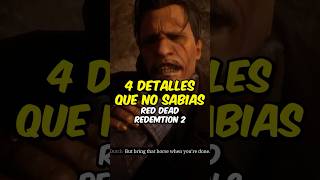 🤯 DETALLES INCREÍBLES DE RDR2 [upl. by Dupaix]