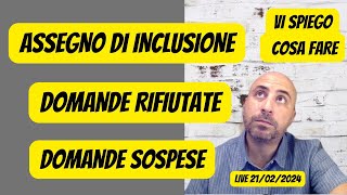 Assegno di inclusione pratica sospese assegnodiinclusione assegnoinclusione [upl. by Aizahs]