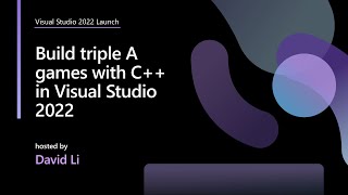 Build triple A games with C in Visual Studio 2022 [upl. by Rivy155]