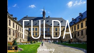 Discover Fulda A City Rich in History and Charm Germany 🇩🇪 Walking Tour 2023  4K 60fps HDR [upl. by Garretson]