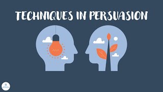 PERSUASIVE LANGUAGE  TECHNIQUES IN PERSUASION  Writing amp Composition  ELC [upl. by Shaya766]