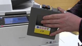 Training  Replacing toner on a Ricoh MP C6502 or MP C8002  Ricoh Wiki [upl. by Dorej]