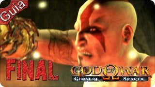 God of War Ghost of Sparta HD Walkthrough Final Español [upl. by Aerdnahs]