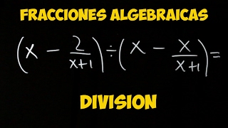 MATEMÁTICAS Fracciones Algebraicas División y MultiplicaciónPolinomiosBACHILLERATO AULAEXPRESS [upl. by Enaerb]