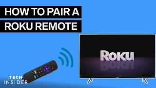 How To Pair Roku Remote  Tech Insider [upl. by Barrada]