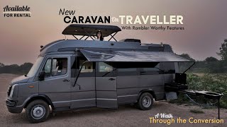 Rent our NEW Caravan on Force Traveller with features youve not seen before  Motorhome Adventures [upl. by Ecyal]