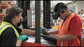 Adecco Staffing Introduces Upskilling with Virtual Forklift Training and Certification [upl. by Martijn]