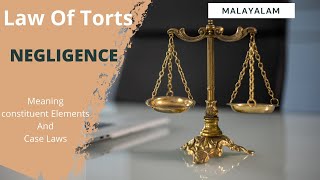 Negligence under Law of Tort  Meaning  Definition  Essentials  Case laws [upl. by Marutani]