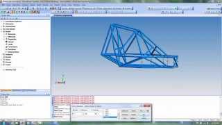 Femap and NX Nastran Five Minute Tutorials  Intro to Beam Modeling [upl. by Aniret]