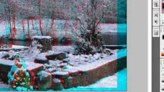 How to make 3D Anaglyph Images using Photoshop [upl. by Paluas]