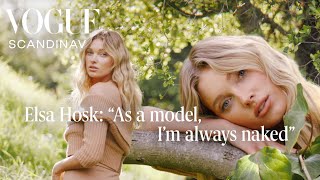 “As a model I’m always naked” Elsa Hosk goes au naturale in this video for Vogue Scandinavia [upl. by Ennovi50]