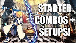 『GGXXACR』Ky Starter Combos  Setups [upl. by Oivalf]