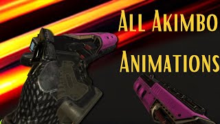 All New Akimbo Animations in Apex Legends [upl. by Uni]