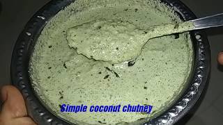 Simple coconut chutney recipe in kannada ಸಿಂಪಲ್ ತೆಂಗಿನಕಾಯಿ ಚಟ್ನಿ ಮಾಡುವ ವಿಧಾನ Kayi chutney recipe [upl. by Joanne]