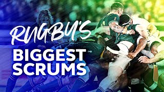 Rugbys Biggest Scrums 💪 South Africa Georgia Italy amp More [upl. by Filler]