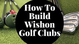 Builing Wishon Golf Clubs for Matt [upl. by Lesh914]