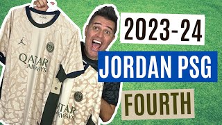 🔥 Jordan 202324 PSG FOURTH SHIRT REVIEW  Stadium DriFit vs Match DriFitADV  ALL JORDAN PSG KITS [upl. by Saihtam]