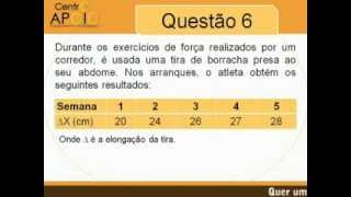 Física  Exercícios Resolvidos de Força Elástica [upl. by Vogel]