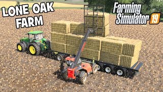 PREPARING ANIMAL FEED STOCK  FS19  Lone Oak Farm [upl. by Val]