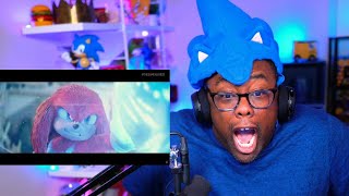 Sonic The Hedgehog 2 Movie Trailer REACTION  KNUCKLES HYPE [upl. by Caruso]