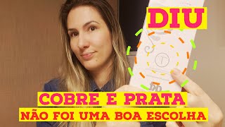 DIU DE COBRE COM PRATA MINHA EXPERIÊNCIA [upl. by Yelsna]