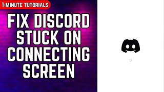 Discord App Stuck On Connecting Screen On iPhone Fix  FULL GUIDE [upl. by Eimmac792]