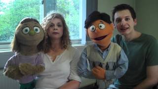 Interview with Princeton and Kate Monster from Avenue Q [upl. by Upshaw]