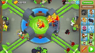 Spillway CHIMPS  배수로 침스  BTD6 2 [upl. by Jahdol]