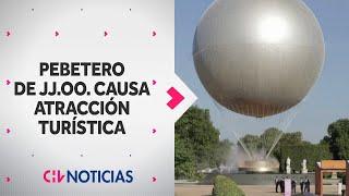 PEBETERO OLÍMPICO 100 ELÉCTRICO Una de las atracciones turísticas de París 2024  CHV Noticias [upl. by Linea]