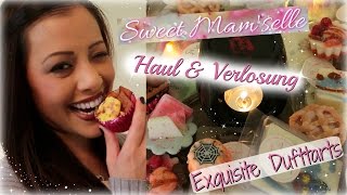 SWEET MAMSELLE Haul amp Verlosung  Dufttarts Made in Germany  Herbst 2015  NatBittersweet  HD [upl. by Ortensia]