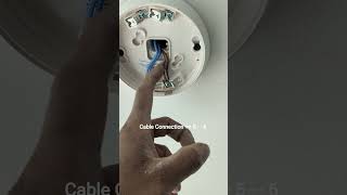 Smoke Detector Installation youtube firealarmpanel fireprevention automobile [upl. by Kolosick882]