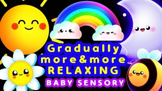 Baby Sensory  Bedtime calming video  Infant visual Stimulation [upl. by Gnous245]