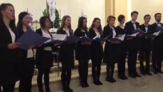 The Chamber Choir  Carol Of The Bells ukr Shchedryk  M Leontovych [upl. by Eelloh917]