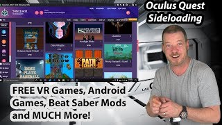 Ultimate guide to Oculus Quest Sideloading using SideQuest  Oculus Quest free vr games [upl. by Fai]