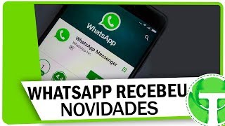 WHATSAPP ATUALIZOU App recebeu novidade simples mas SUPER ÚTIL [upl. by Yenolem]