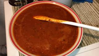 SALSA DE CHILE GUAJILLO RECETA [upl. by Oderf]