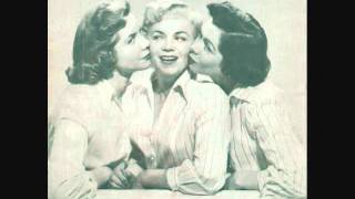 The Fontane Sisters  Chanson DAmour Song of Love 1958 [upl. by Irak]