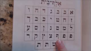 Alef Beis Song 1 Yiddish [upl. by Ettenajna]