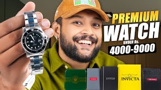 5 Best Premium Watches in 2024 🔥 Invicta Casio Timex Titan Men Watch Haul Review  ONE CHANCE [upl. by Saeger]