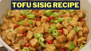 Easy Tofu Sisig Recipe Super Daling Gawin [upl. by Madonia]