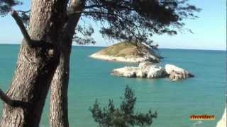 Baia di CampiVieste  in HD 1080p [upl. by Eladnek]