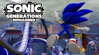 Sonic Generations Reimagined All Stages [upl. by Llereg125]