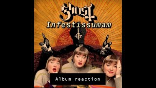 ✴️GHOST quotINFESTISSUNMAMquot ALBUM REACTION WHERE AM I✴️ [upl. by Aenet]